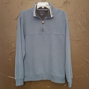 Arrow Blue Quarter Zip pullover Sweater